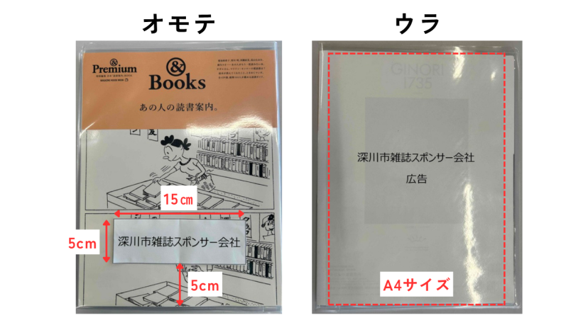 広告等貼り付けイメージ