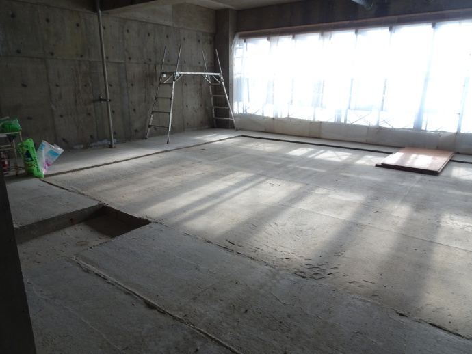 2階和室の工事状況