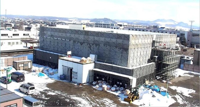 工事現場の様子（定点カメラ）