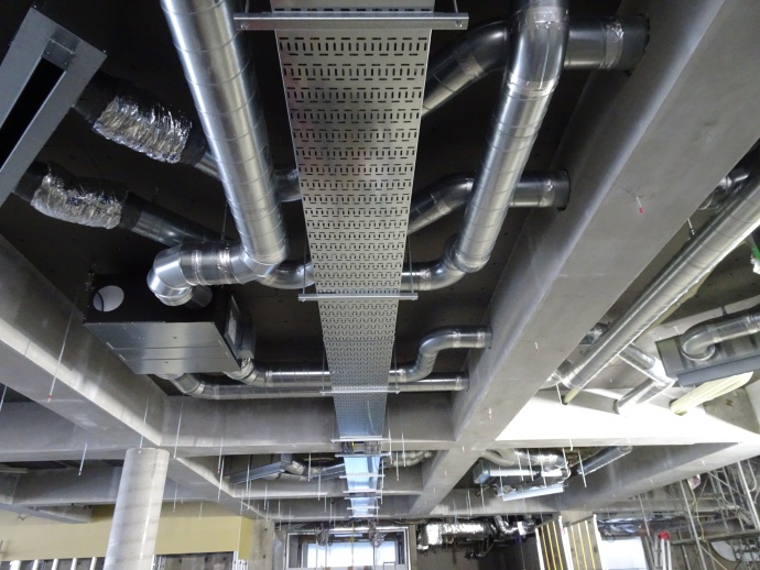 1階天井の施工状況（2）