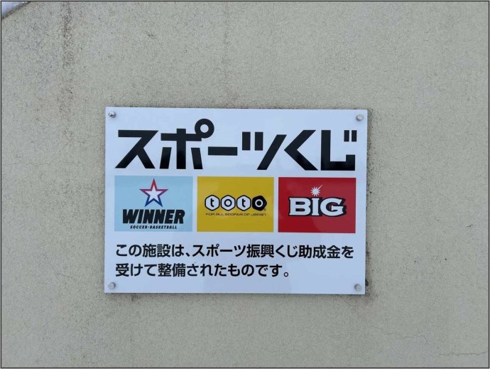 スポーツくじ看板
