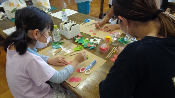 子ども手作り教室の様子2