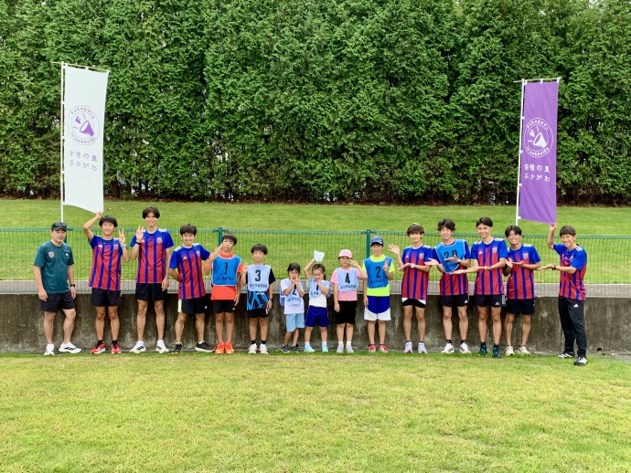 小学生向け教室の集合写真