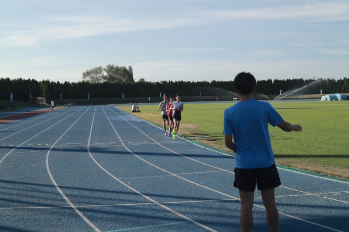 陸上競技場