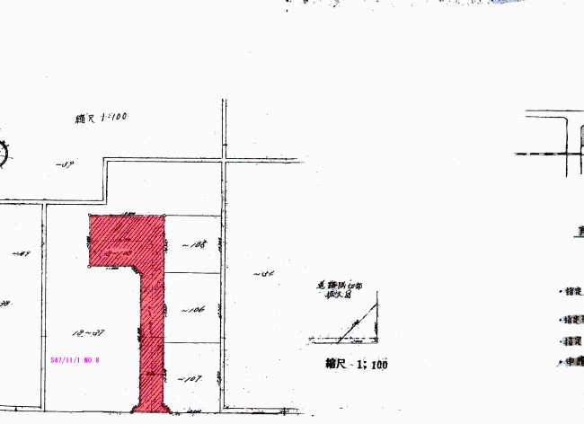 指定道路006の図面