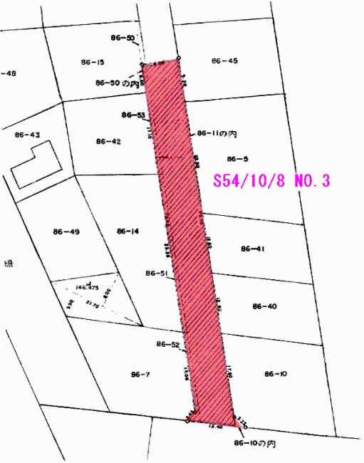 指定道路042の図面