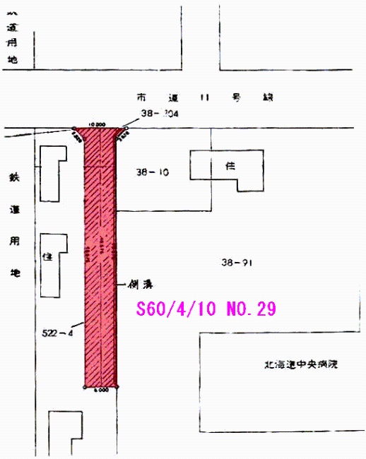 指定道路059の図面