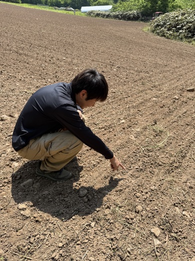 大西さんがそばについて説明してくれました