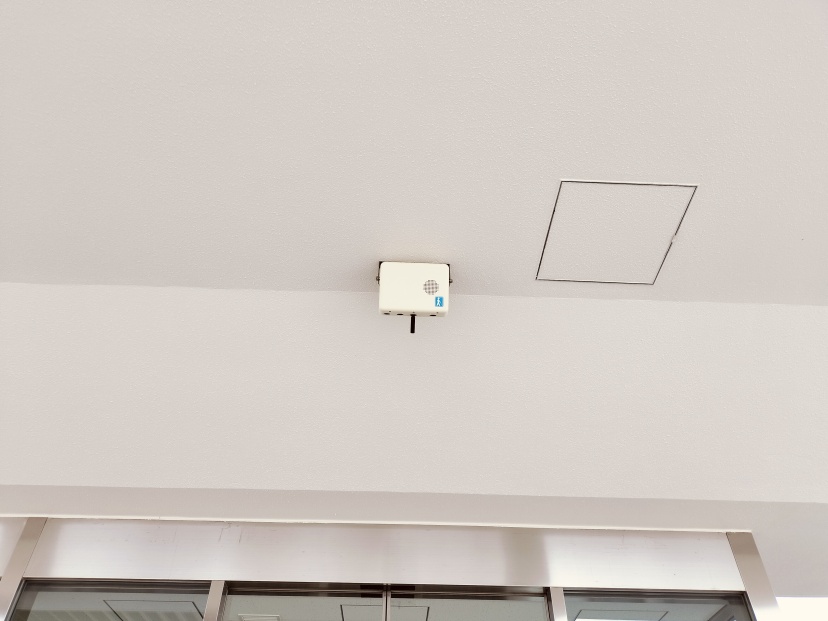 音声誘導装置の写真