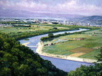 河川の写真