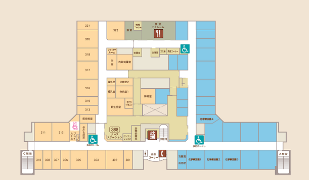 3階案内図