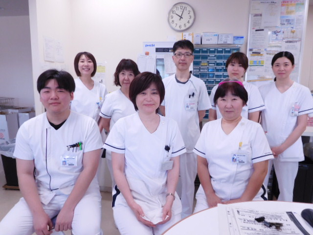 透析室職員の写真