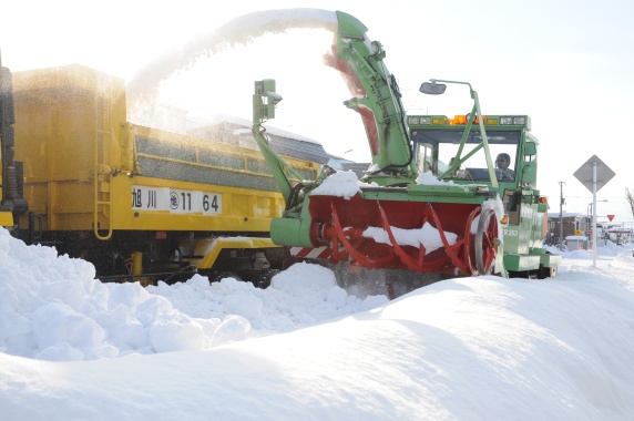 写真冬の除排雪