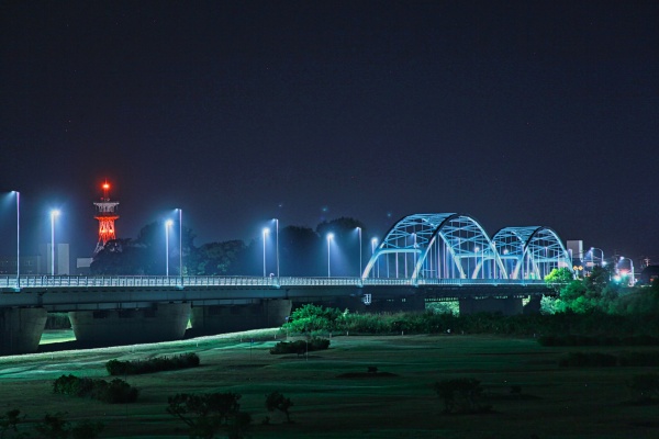 静かなる深川大橋