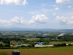 戸外炉峠の景色