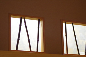 和風の小窓の写真