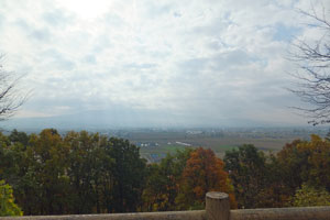 丸山公園から見た景色の写真