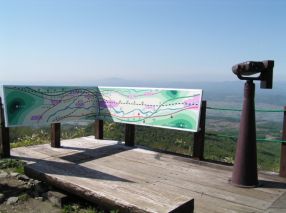 音江連山からの景色の写真