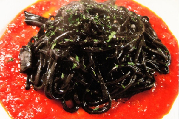 いかすみスパゲッティの写真
