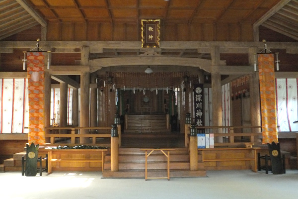 神社内の写真